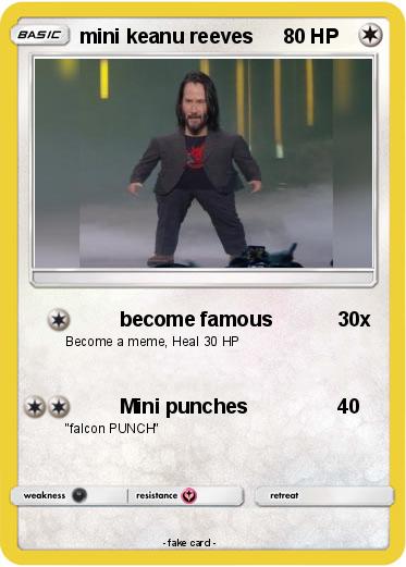 Pokemon mini keanu reeves