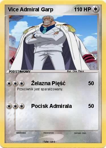 Pokemon Vice Admirał Garp