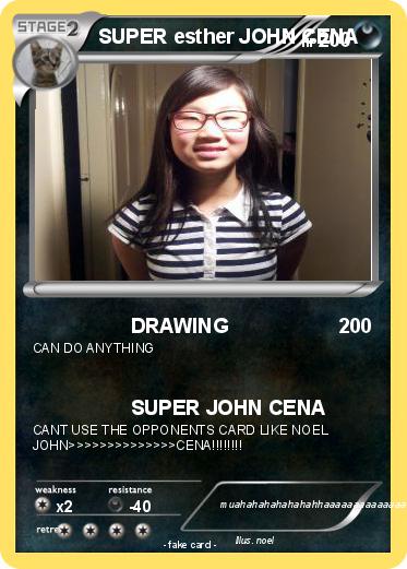 Pokemon SUPER esther JOHN CENA