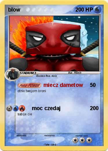 Pokemon blow