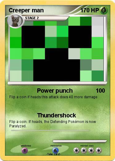 Pokemon Creeper man