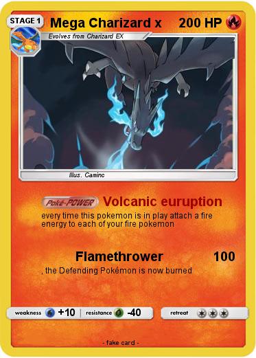 Pokemon Mega Charizard x