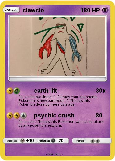 Pokemon clawclo