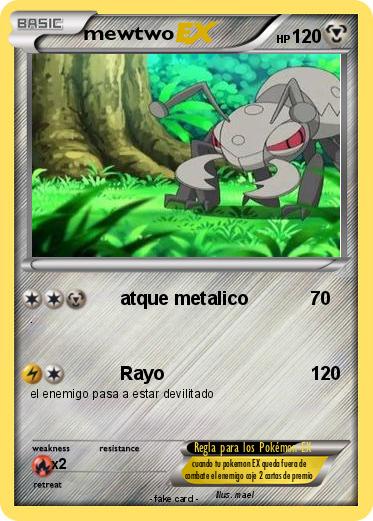Pokemon mewtwo