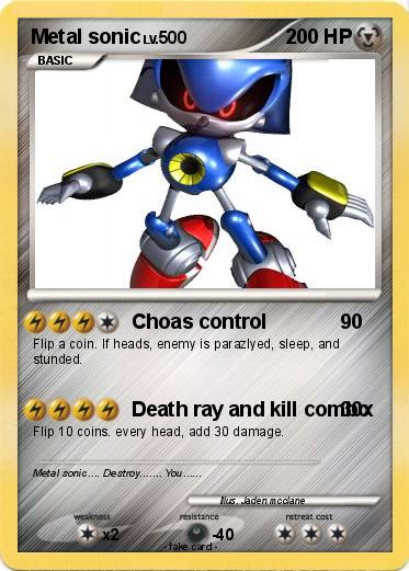 Pokemon Metal sonic