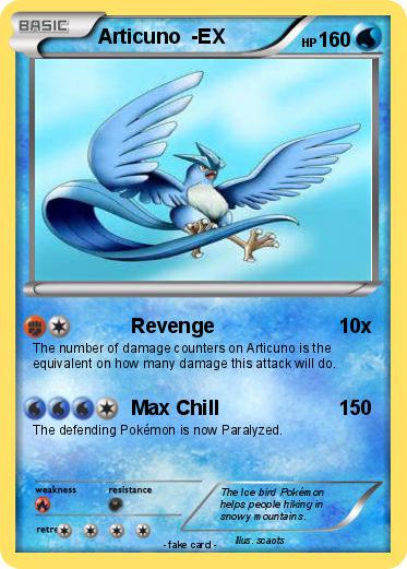 Pokemon Articuno  -EX