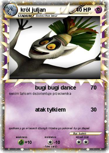 Pokemon król juljan