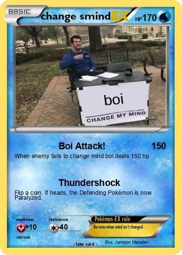 Pokemon change smind