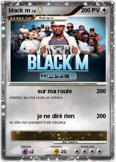 Pokemon black m