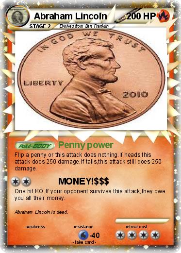Pokemon Abraham Lincoln