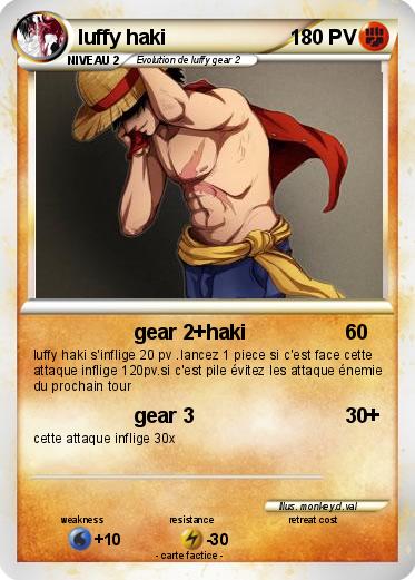 Pokemon luffy haki