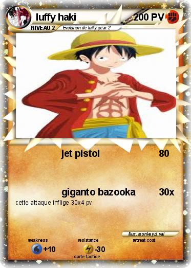 Pokemon luffy haki