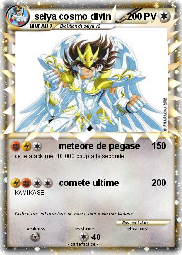 Pokemon seiya cosmo divin