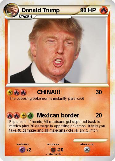 Pokemon Donald Trump