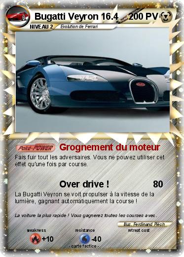 Pokemon Bugatti Veyron 16.4