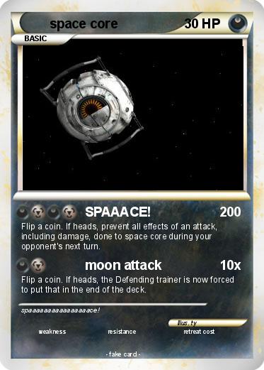Pokemon space core