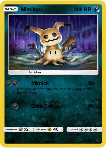 Pokemon Mimikyu
