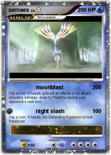 Pokemon xernaes