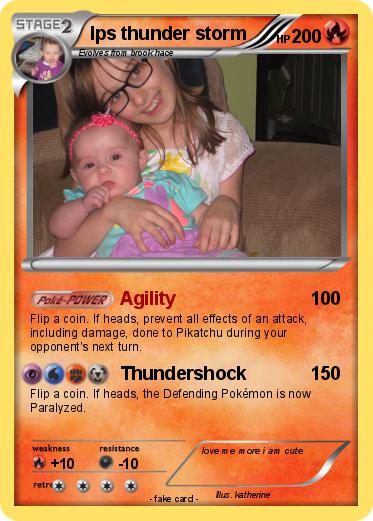 Pokemon lps thunder storm
