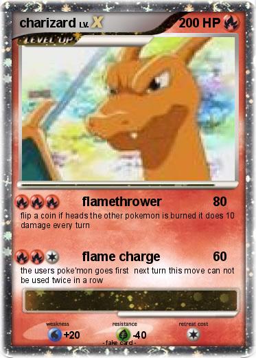 Pokemon charizard