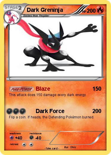 Pokemon Dark Greninja