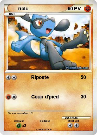 Pokemon riolu