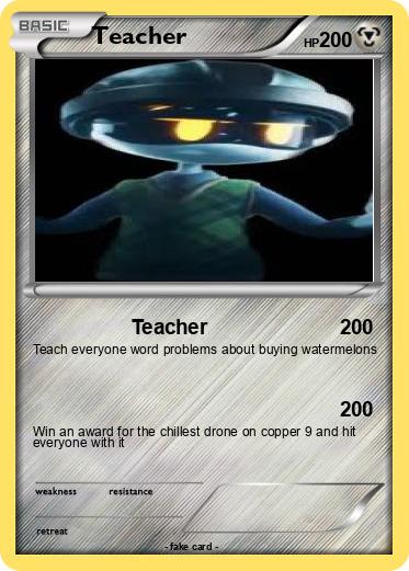 Pokemon Teacher