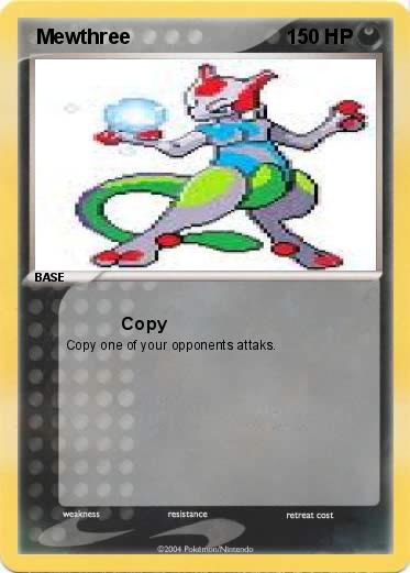 Pokemon  Mewthree