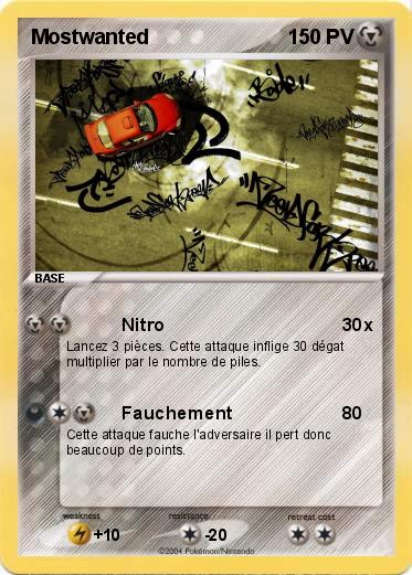 Pokemon Mostwanted