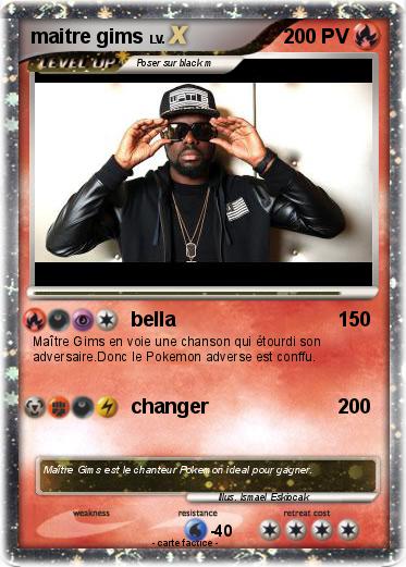 Pokemon maitre gims