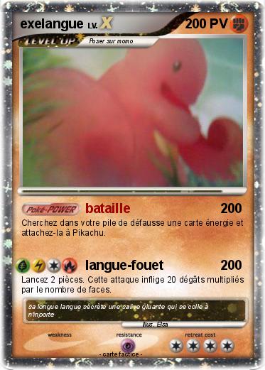 Pokemon exelangue
