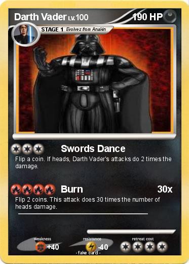 Pokemon Darth Vader