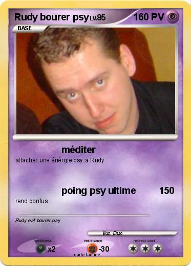 Pokemon Rudy bourer psy