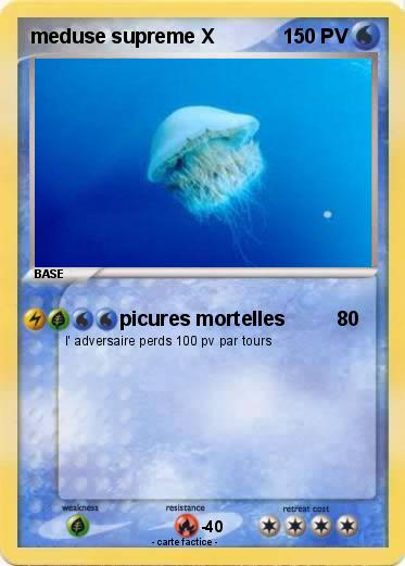 Pokemon meduse supreme X
