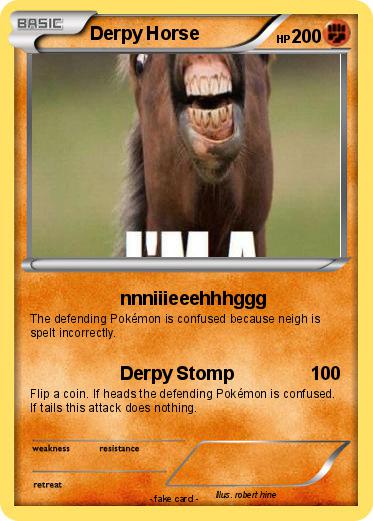 Pokemon Derpy Horse