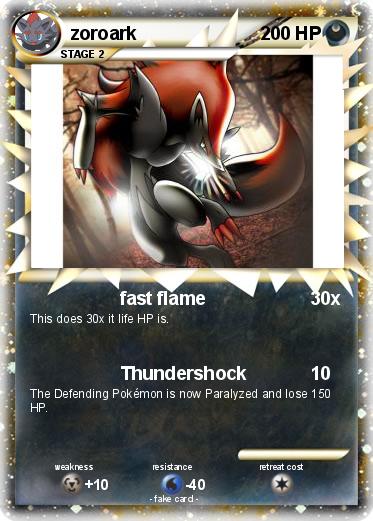 Pokemon zoroark