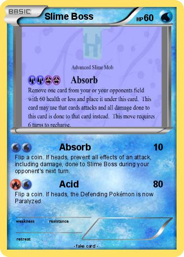 Pokemon Slime Boss