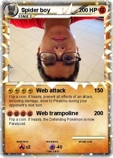 Pokemon Spider boy