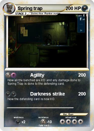 Pokemon Spring trap