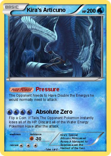 Pokemon Kira's Articuno