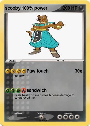 Pokemon scooby 100% power