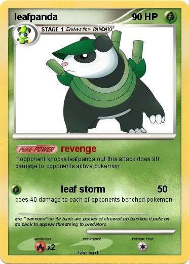 Pokemon leafpanda