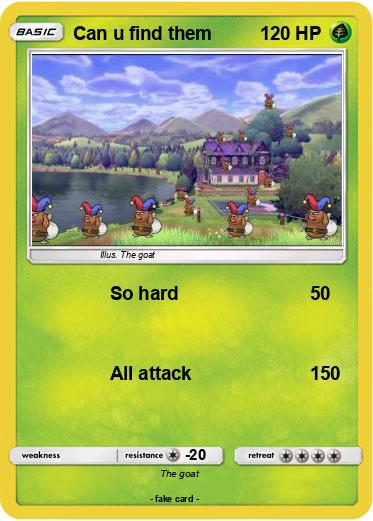 Pokemon Can u find them