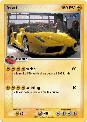 Pokemon ferari