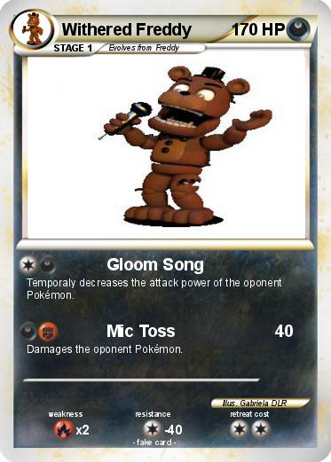 Pokemon Withered Freddy
