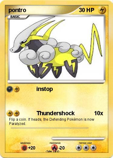 Pokemon pontro