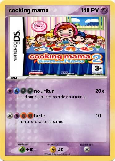 Pokemon cooking mama