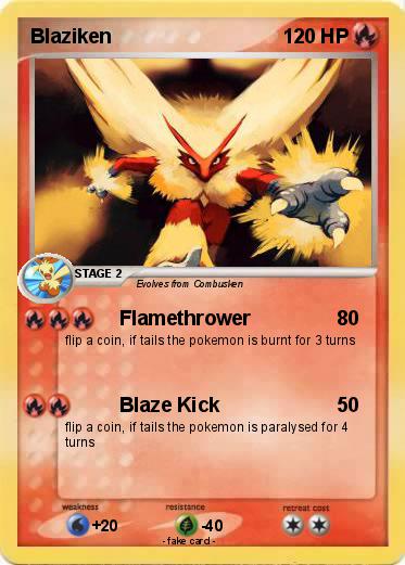 Pokemon Blaziken
