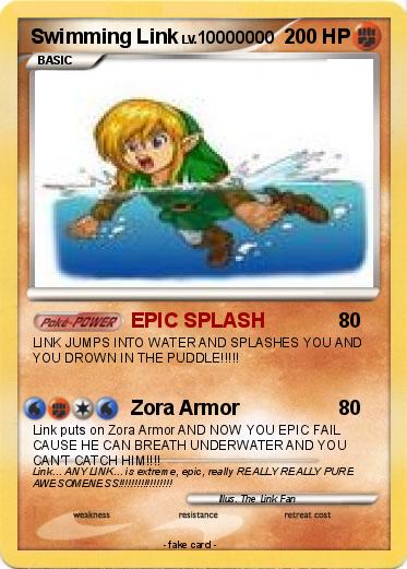 Pokemon Swimming Link