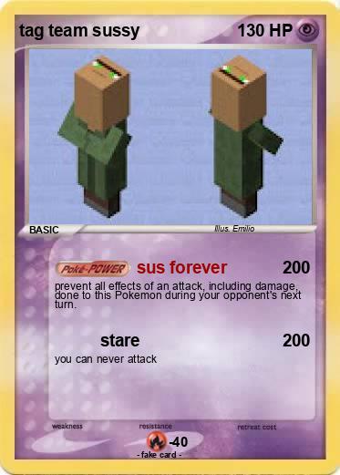 Pokemon tag team sussy